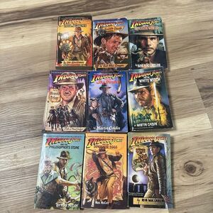 Indiana Jones vintage 90’s MacGregor Genesis Pirates Witch books